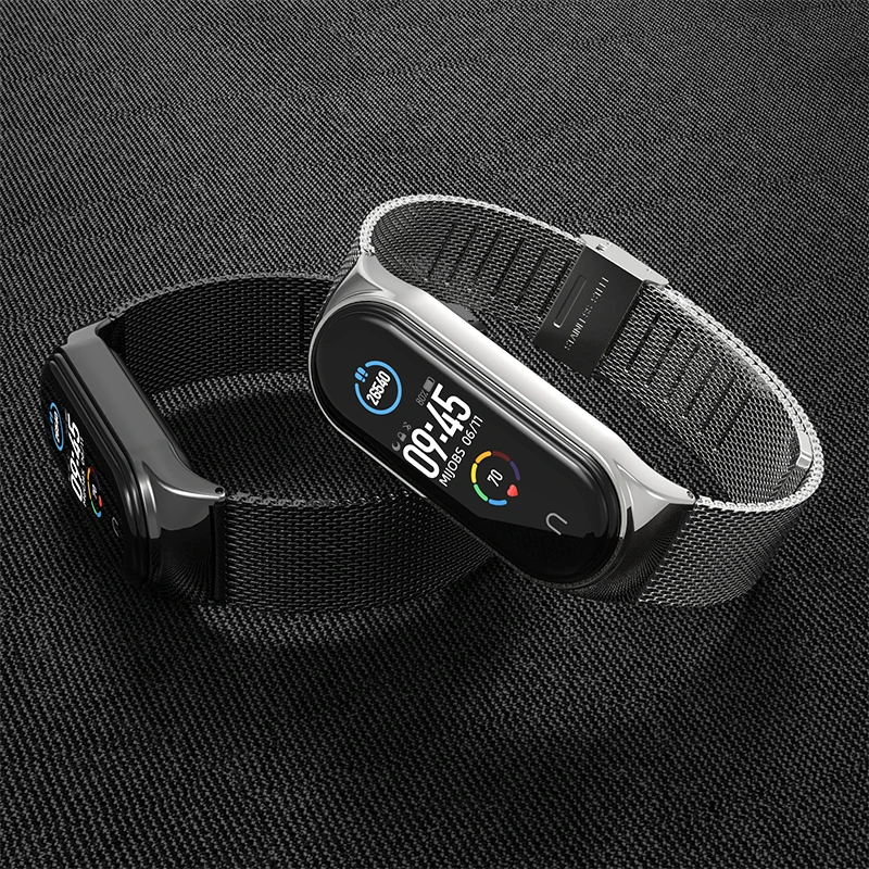 Strap Für Xiaomi Mi Band 6 5 Uhr Band Metall Correa Miband 4 NFC Armband Opaska für Mi 3 Band