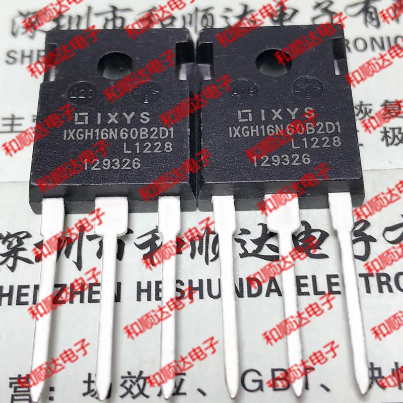 

New (2piece) IXGH16N60B2D1 TO-247 600V 16A TO247