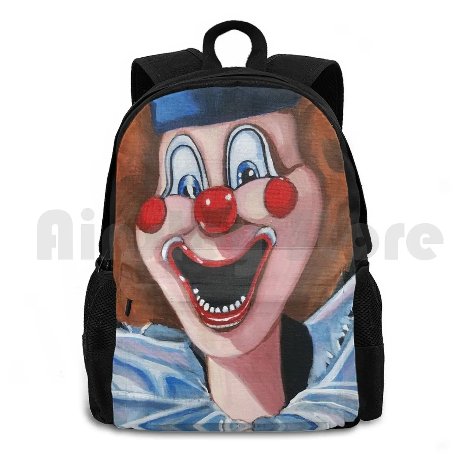 Poltergeist Clown Doll , Scary , Ghost , Horror Outdoor Hiking Backpack Riding Climbing Sports Bag Poltergeist Horror Clown