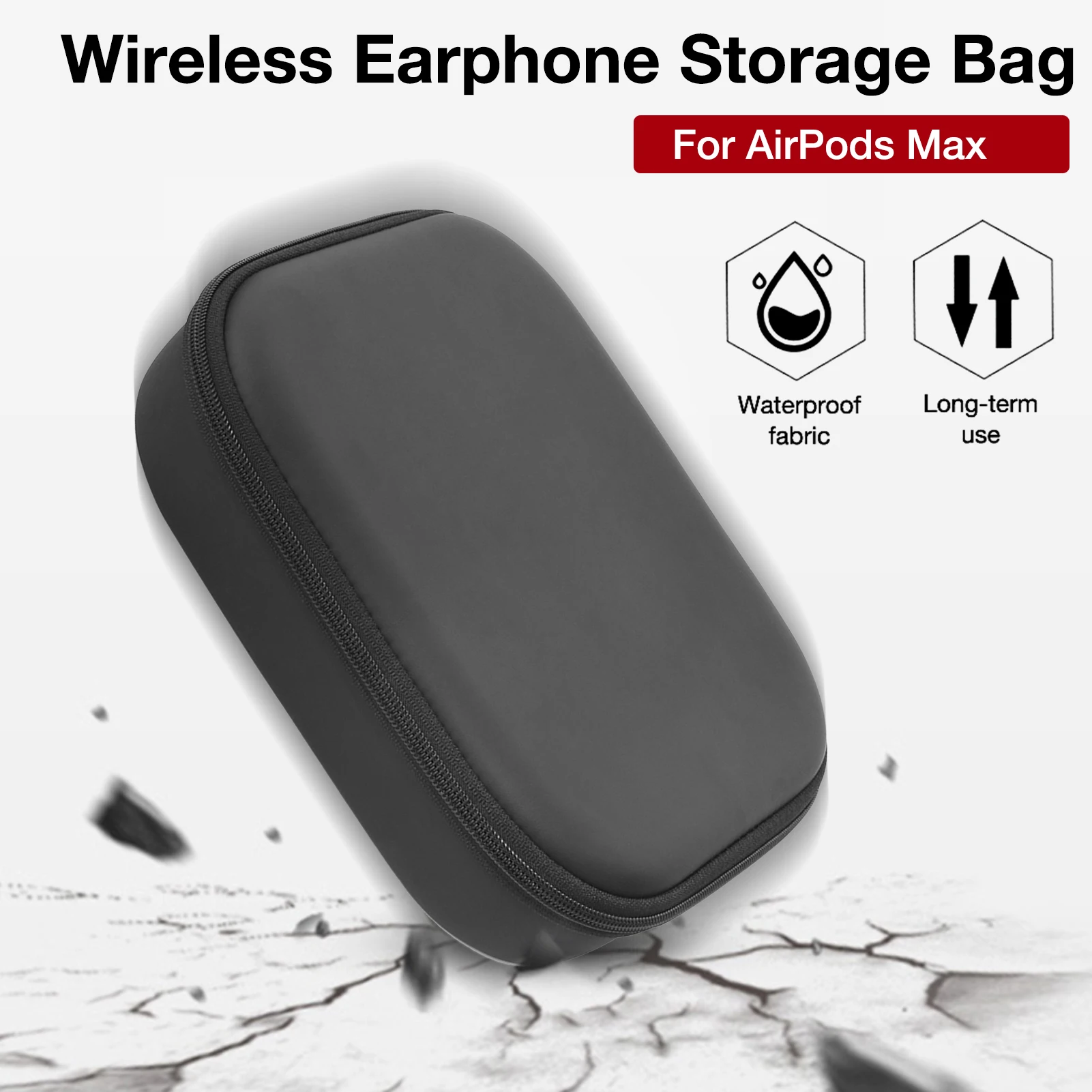 2020 EVA Box Suitable For AirPods Max Storage Box Wear-resistant, Dirt-resistant, Shock-proof And Drop-proof,for AirPods Max