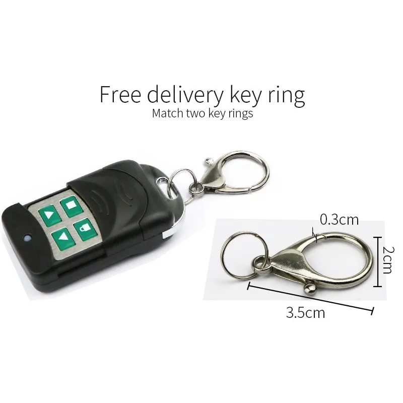 مساعد المنزل الذكي لباب المرآب RF التبديل 433Mhz العالمي التحكم عن بعد تحكم العمل المتداول مصراع أنبوبي المحرك