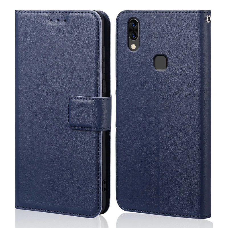 

Чехол-книжка Vivo V9, кожаный и силиконовый чехол-подставка для телефона Vivo V9