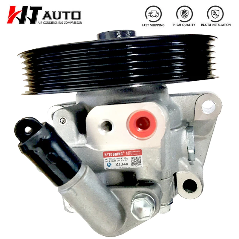 For Ford Mondeo mk4 2.0 2.3 07-15 Power Steering Pump 6G913A696AG 6G91-3A696-AG Pulley 107mm