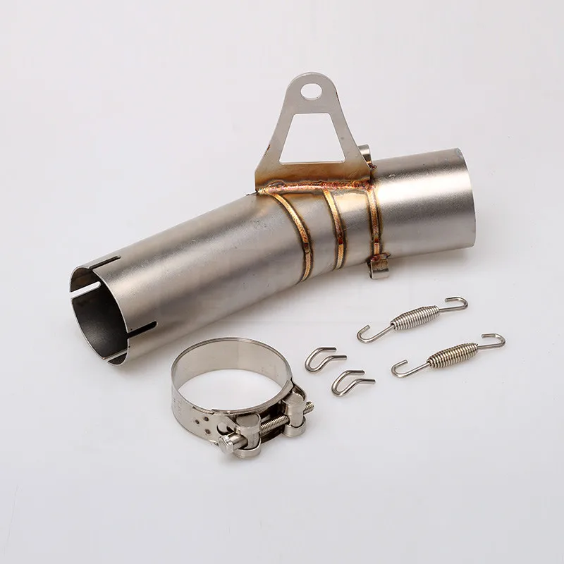 S1000 RR Motorcycle Exhaust Muffler Middle Link Pipe Escape Accessories Slip on For BMW S1000RR 2010 2011 2012 2013 2014