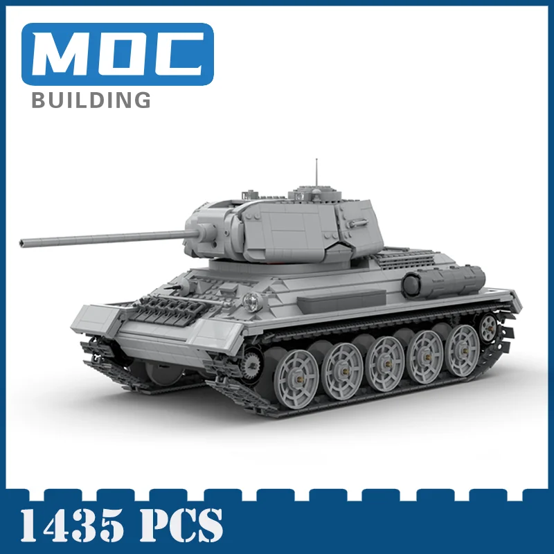 

Moc Building Block Weapon RC tank Bricks Germany IV Armored Tank World War II Military Series Children's Building Blocks Toy