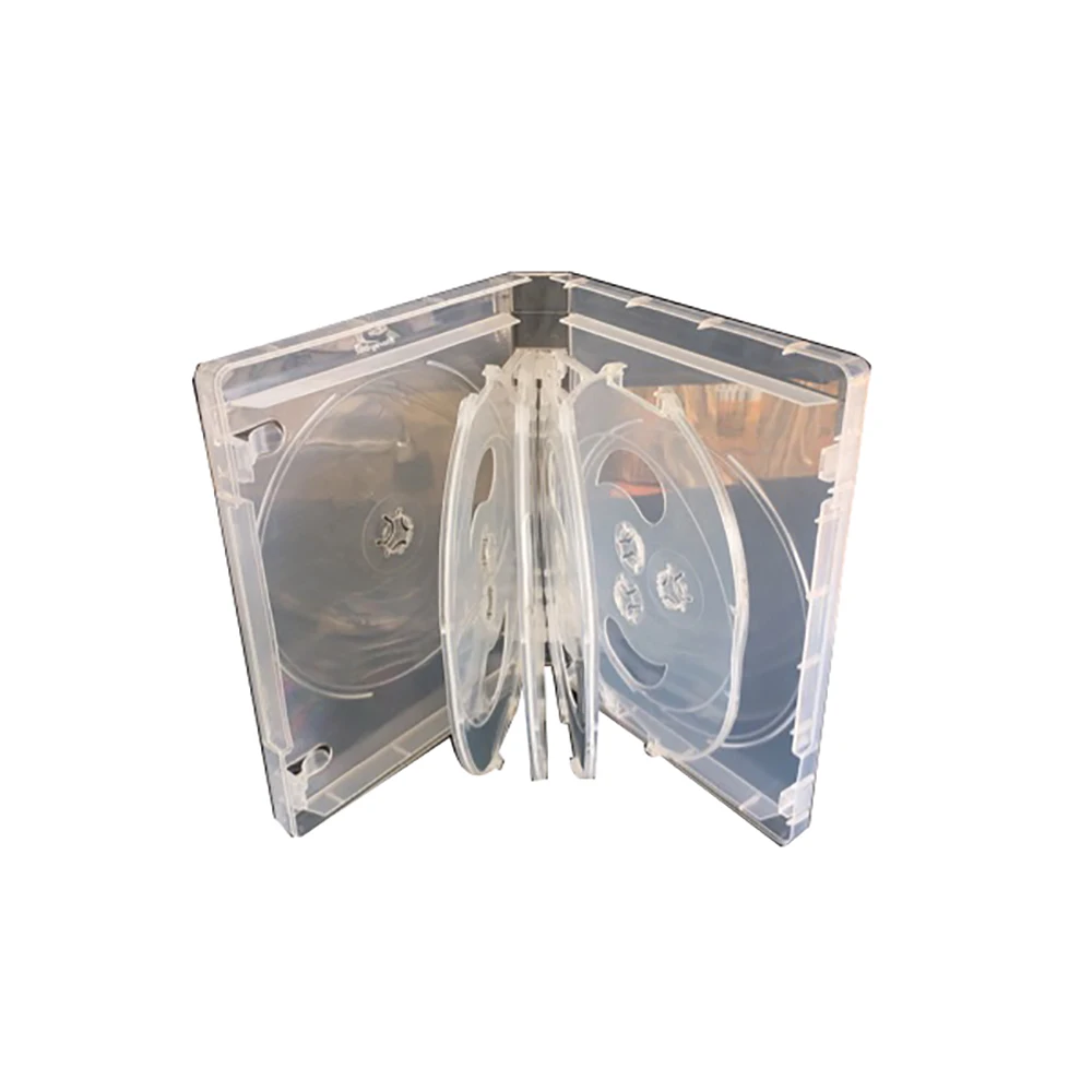 Disc box for  Game Disc Packaging Box DVD 10 Discs Storage Box PP Plastic Storage Box