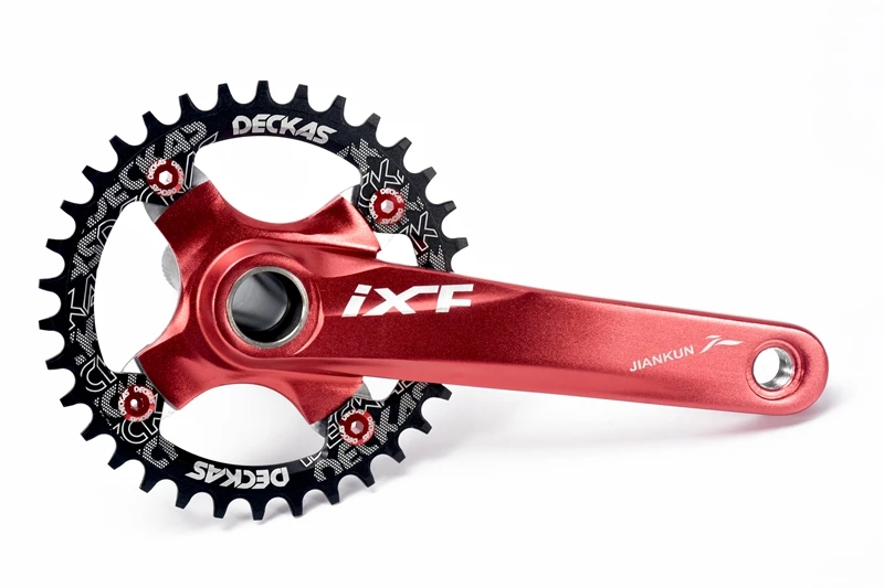 DECKAS 104Bcd 32/34/36 / 38T sprocket mountain bike crank aluminum gear hollow wheel crown 8S 9S 10S 11S