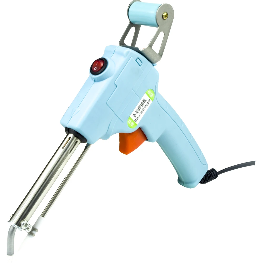 Electric soldering gun 110V 220V 60w solder gun automatic tin soldering iron set external heating plug professional tool kit