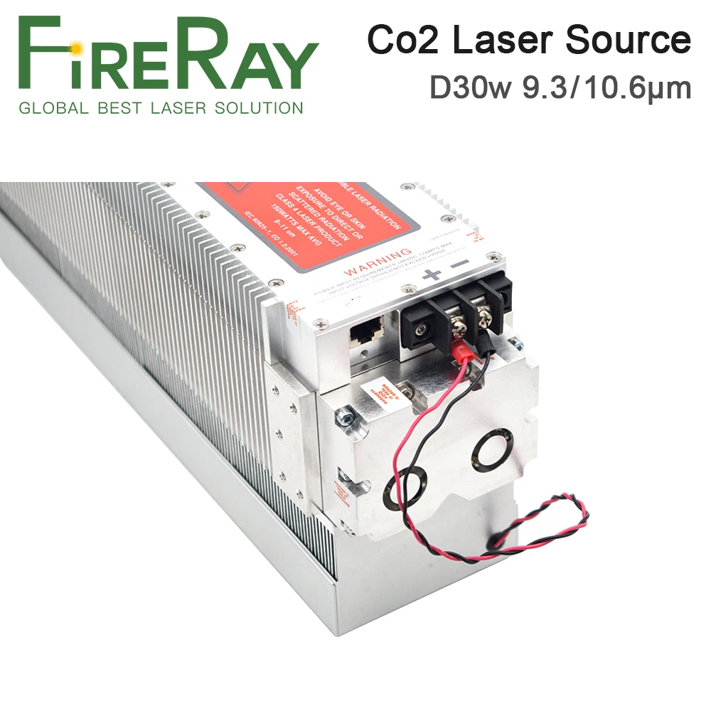 FireRay DAVI CO2 Laser RF moduł 30W 10.6um źródło laserowe Metal Co2 rura laserowa dla CO2 Laser maszyna do grawerowania i znakowania