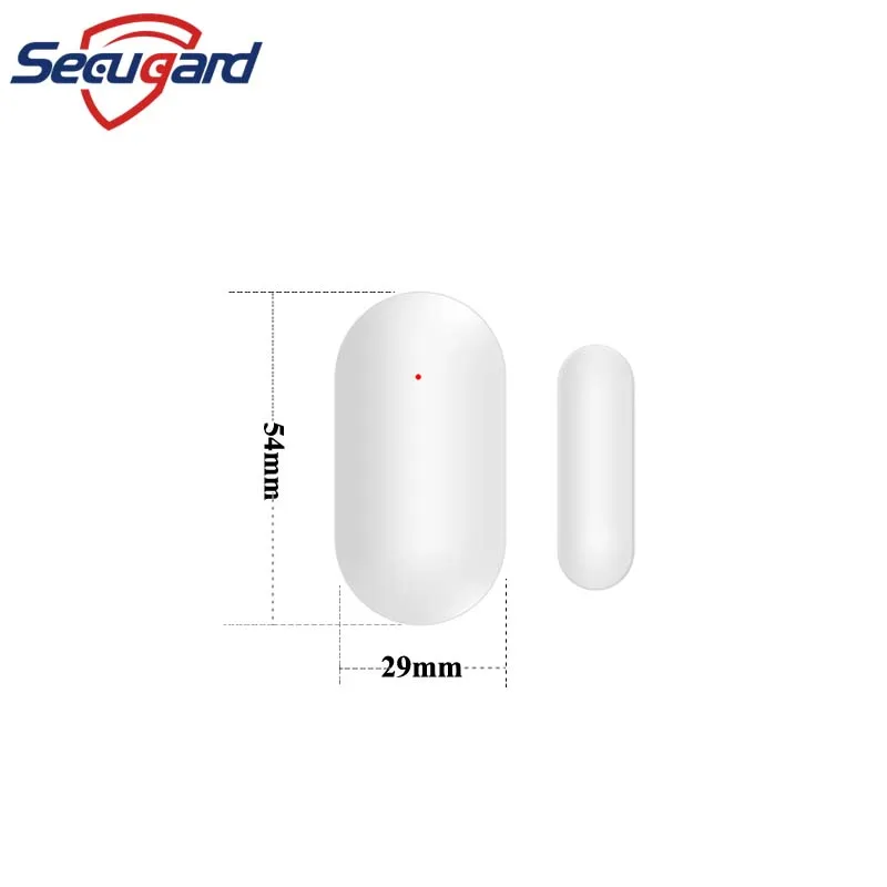 433MHz Door Sensor Wireless Door Magnet Detector Wholesale Open Window Sensors For Our Home Burglar Security Alarm System