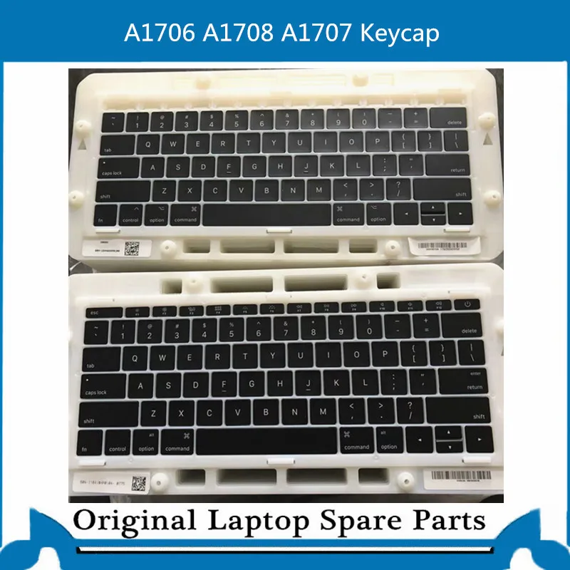 Original A1706 A1707 US Keyboard Key Cap Genuine New for Macbook Pro 13.3