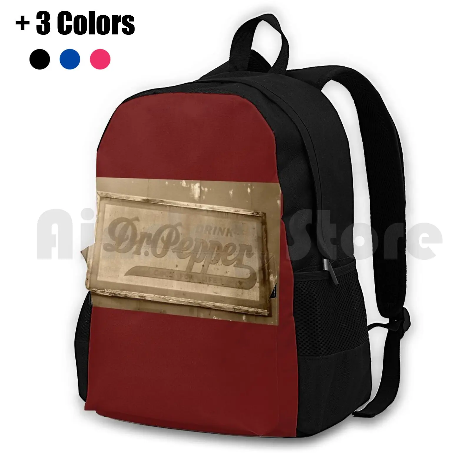 Drink Dr. Pepper Good For Life Outdoor Hiking Backpack Riding Climbing Sports Bag Dr Pepper Pepper I Am A Pepper Good For Life