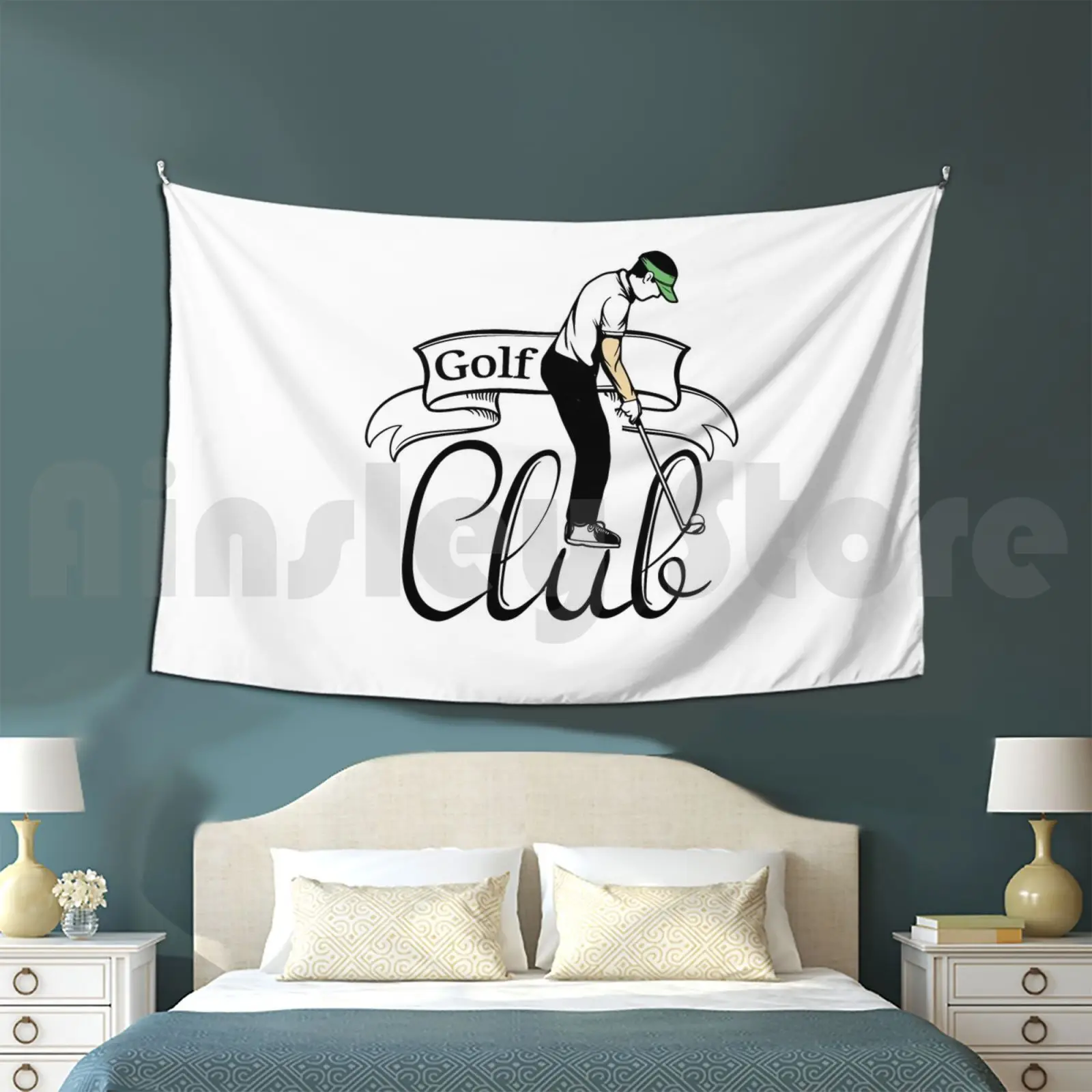 Golf Club Tapestry Background Wall Hanging Golf Golf Club Discount Golf Clubs Golf Player Golf Ball Gift Idea Golf