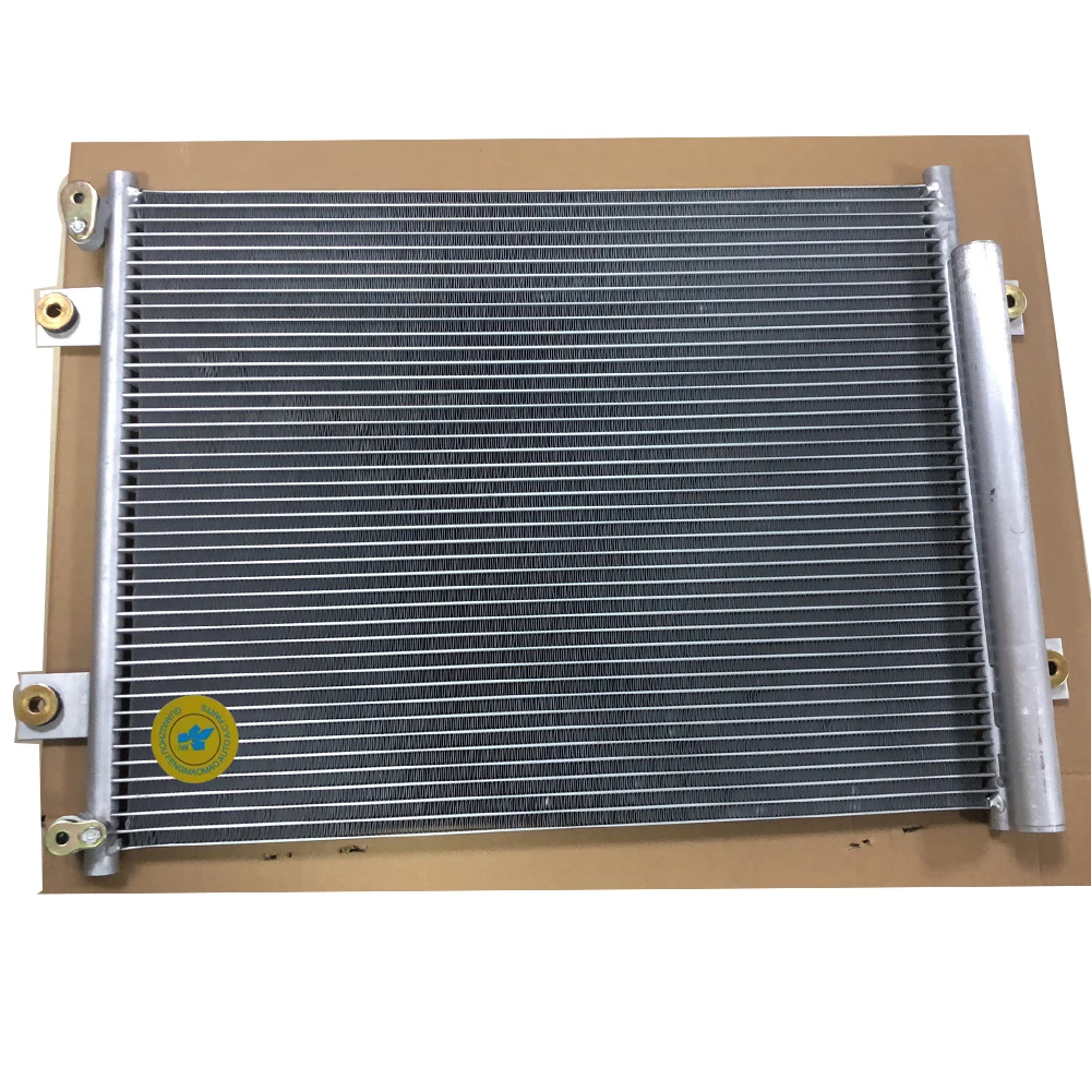 Auto Ac Condenser For Komatsu Excavator PC180 PC190 PC200 20Y-810-1221 20Y8101221 CM545063