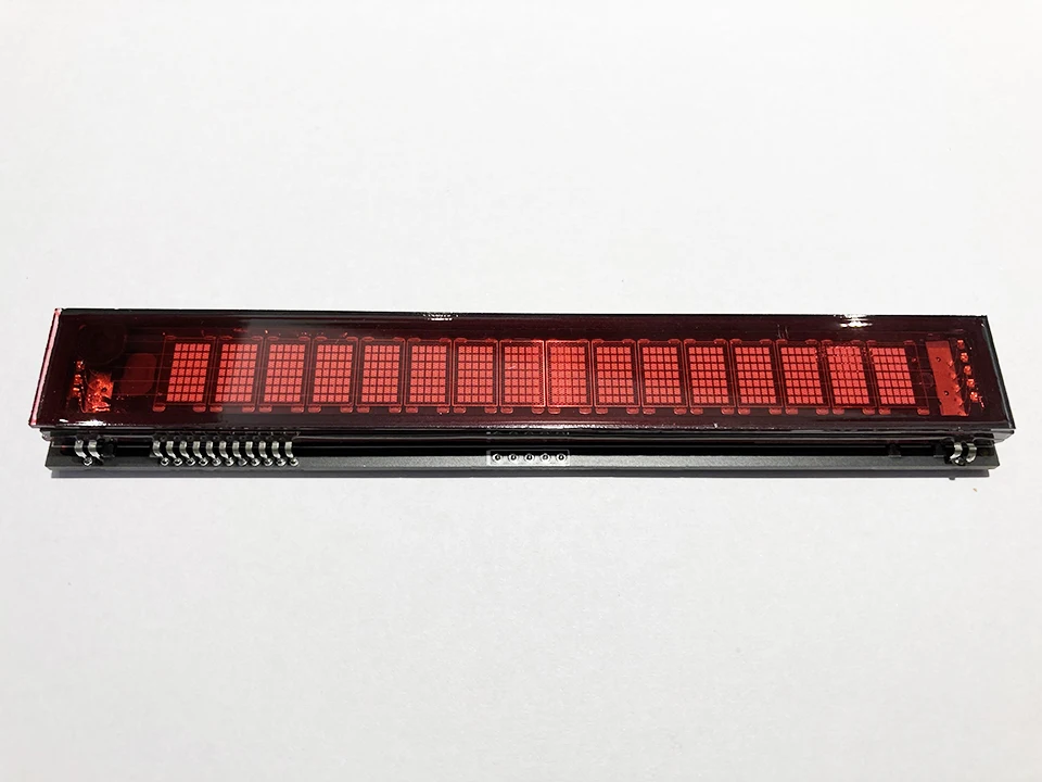 8-Bit 16-Bit Dot Matrix Board VFD Module Screen Graphical Lattice for Arduino C51 STM32 Microcontroller VFD Fluorescent Display