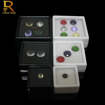 Wholeale Diamond Storage Organizer Clear Gem Box Gemstones Packaging Box Pendant Jewelry…