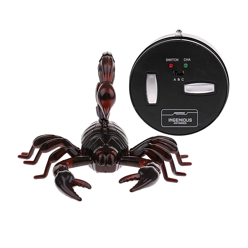 Electronic Pet Simulation Scorpion Robotic Prank Toys Remote Control for Kids