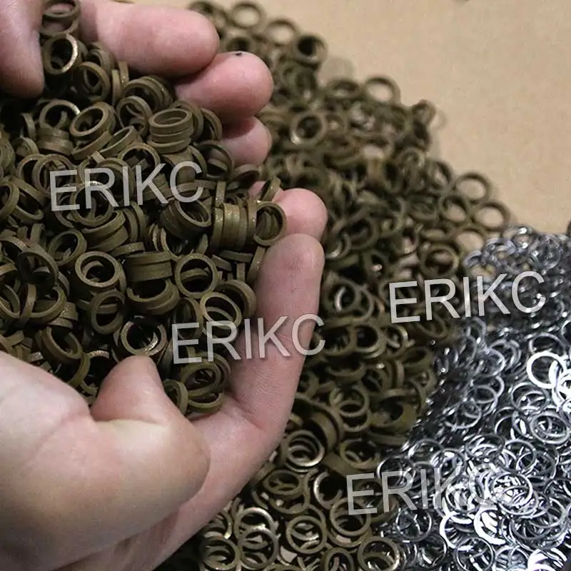 ERIKC 100 Sets F00VC99002 Original Common Rail Injector Valve Repair Kit F00RJ02177Nozzle Spare Part Oil Seal Washer