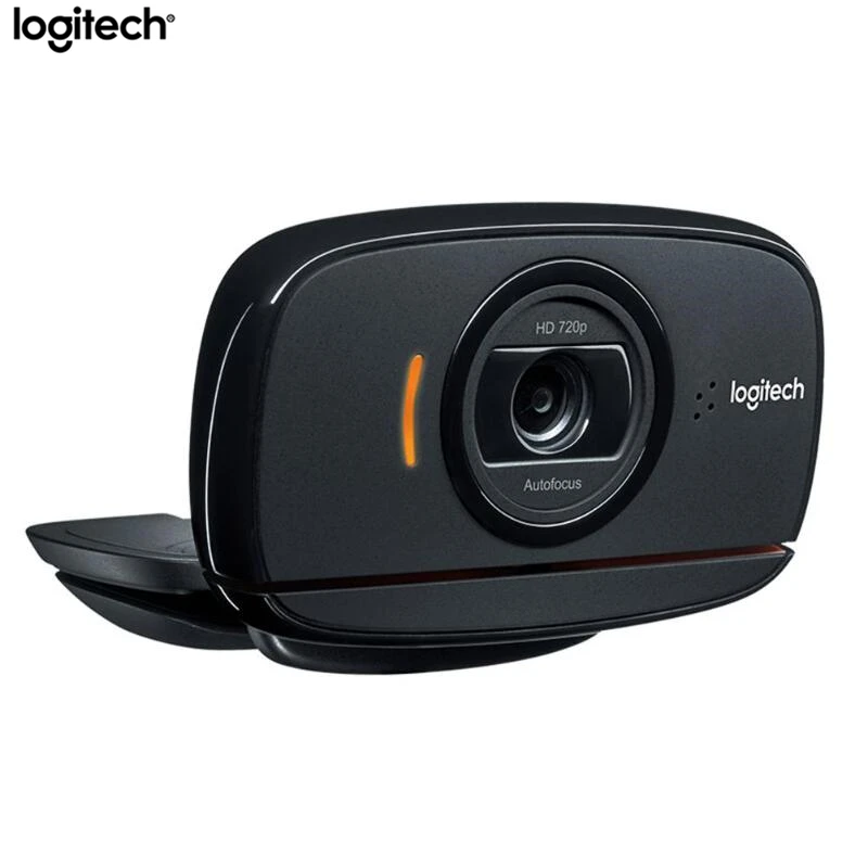 Logitech C525 HD portable 360p rotation 8Mega autofocus call USB with microphone webcam