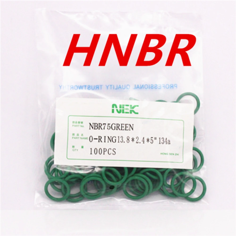 

Резиновое уплотнительное кольцо HNBR #10 R134a, высокотемпературное сопротивление для автомобильного кондиционера 13,8 3/8 1/2 5/16, 5/8