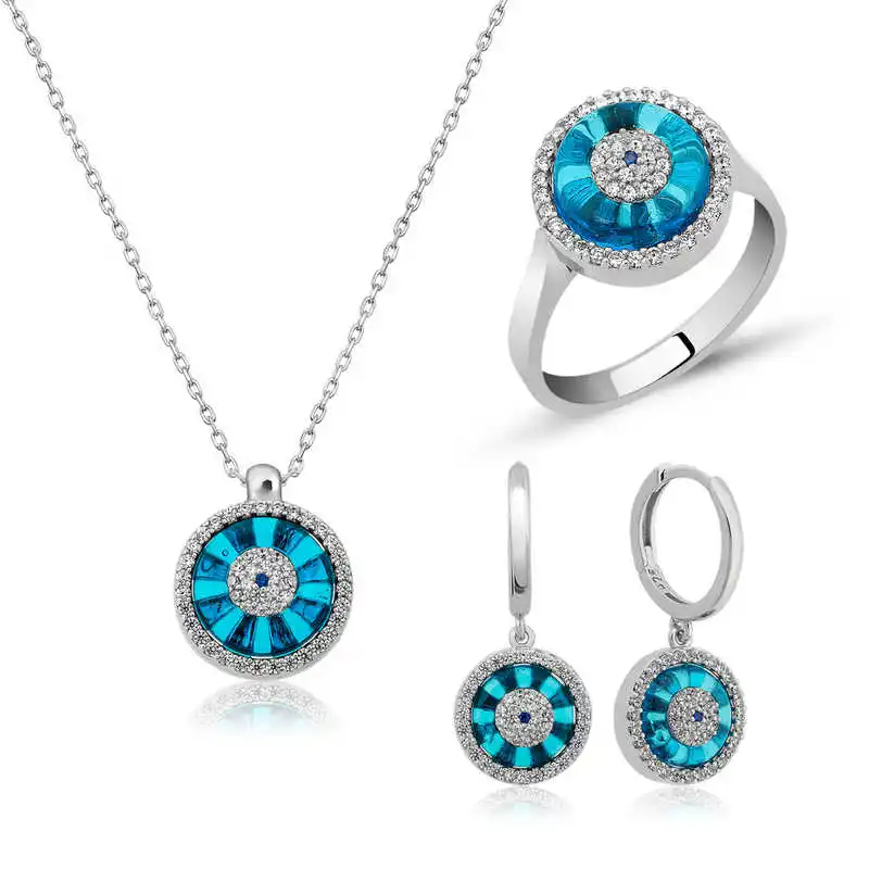 Silver Gists Evil Eye Women 'S Set