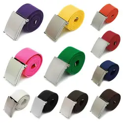 HOT!!!! Männer Jungen Unisex Leinwand Metall Schnalle Plain Gurtband Business Casual Gürtel Strap Business Männer Anzug Gürtel Hochzeit Anzug Gürtel Männer