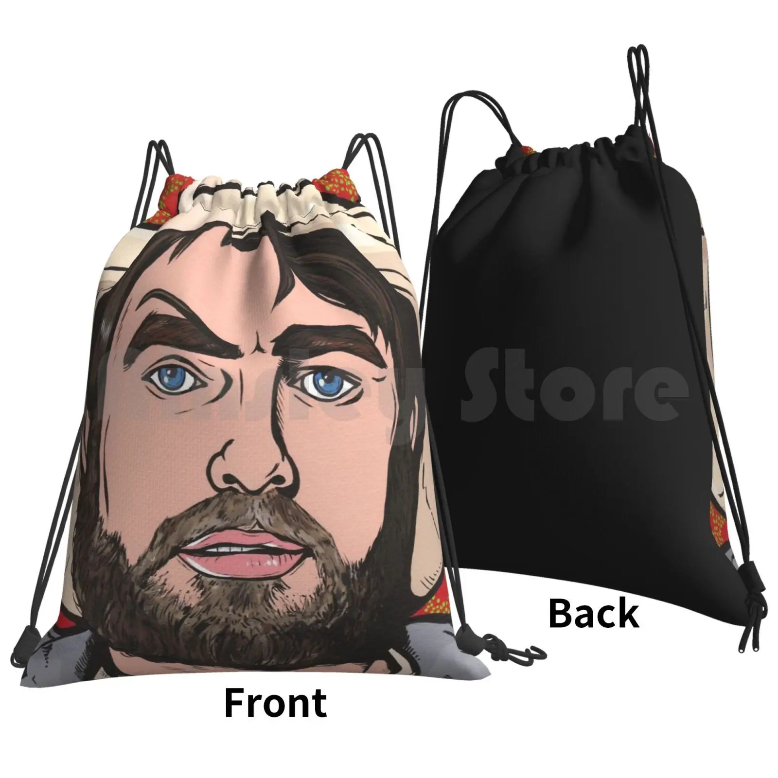 Torgo Backpack Drawstring Bag Riding Climbing Gym Bag Manos The Hands Of Fate Torgo Funny Movie Bad The Master Pop Art