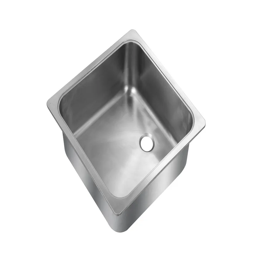 Stainless Steel Hand Wash Basin Sink 350*350*120mm Caravan Boat Camper GR-549A