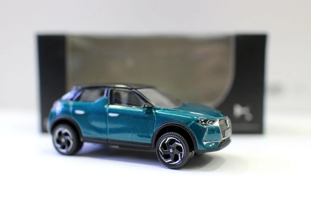 Voiture l'inventaire à l'effigie de Norev DS3 CROSSBACK, en alliage moulé sous pression, échelle 1/64, 3 pouces, idéal comme cadeau de collection, nouveauté 2019