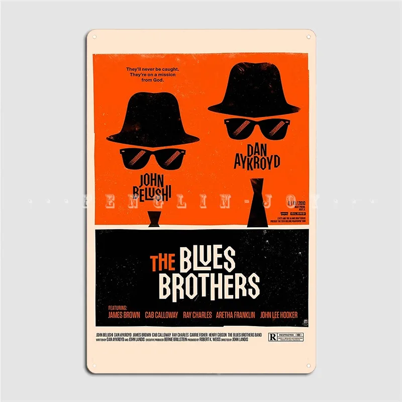 

Классический фильм The Bluetooth Brothers, металлический декор, Киноклуб, домашняя печать, жестяной знак, плакат