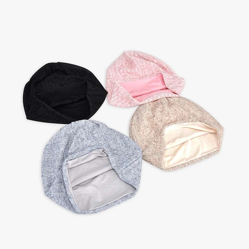 Goexplore Spring Women Knitted Cap Winter Casual Beanies for Men Solid Hip-hop Slouch Skullies Bonnet Unisex Cap Hat