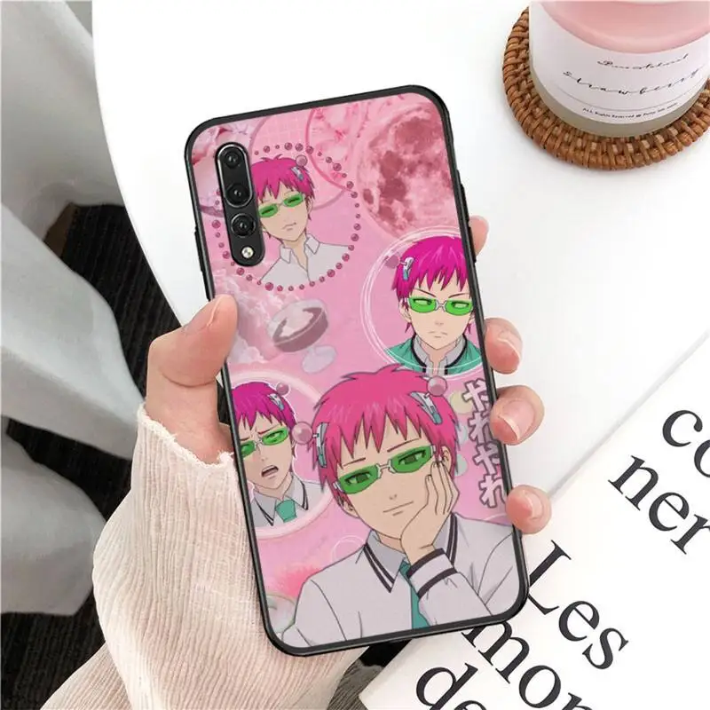 MaiYaCa The Disastrous Life of Saiki K Saiki Kusuo Phone Case For Huawei P10 20 30 40 lite pro Psmart2019 Mate 10 20 lite pro