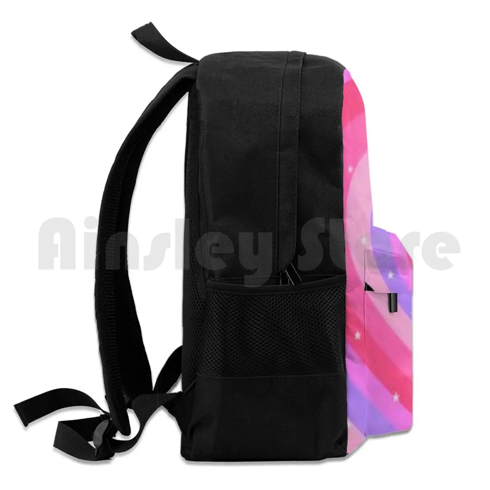 Y2k Pink Aesthetic Outdoor Hiking Backpack Riding Climbing Sports Bag Y2k Aesthetic 2000s 90s Pink Retro Funny 80s Vintage Vsco