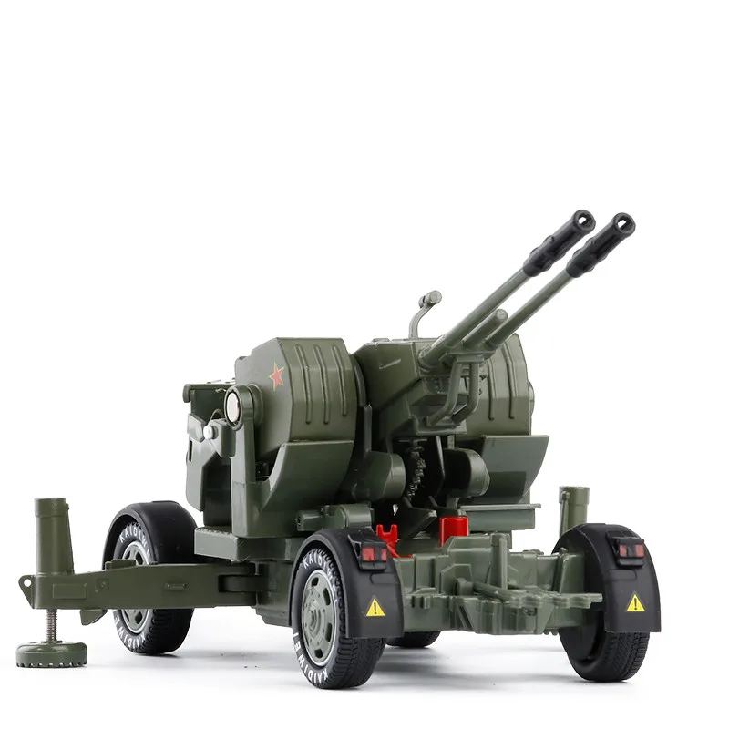 Best selling 1:35 double-tube launch gun military alloy model,simulation die-casting children\'s toy model car,free shipping