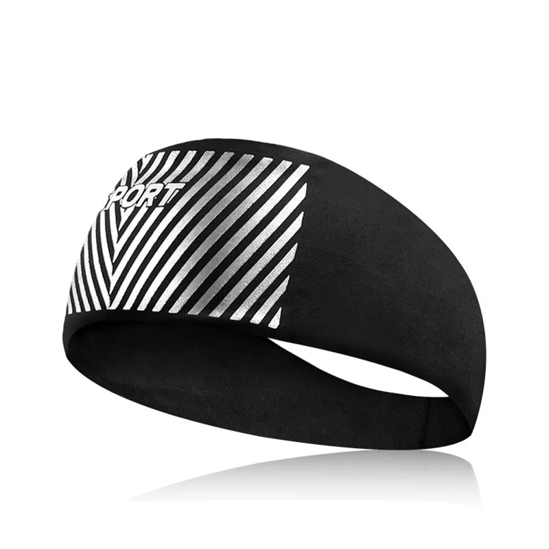 Diadema deportiva absorbente para ciclismo, banda para el sudor para hombres y mujeres, bandas para la cabeza para el cabello de Yoga, seguridad