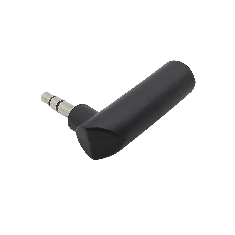 1/3/5Pcs 90 Degree 3.5mm 3 Pole Male Plug to 3.5 Jack Female Right Angled Stereo Headphone Audio Microphone Converter Adapter