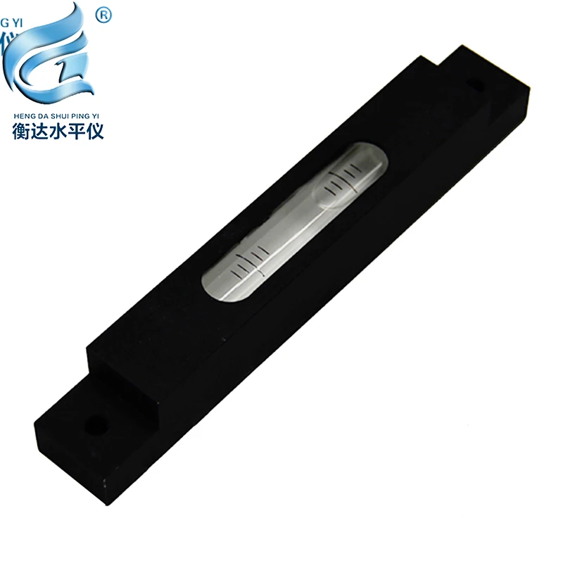 High-precision spirit level metal long horizontal bubble level bubble