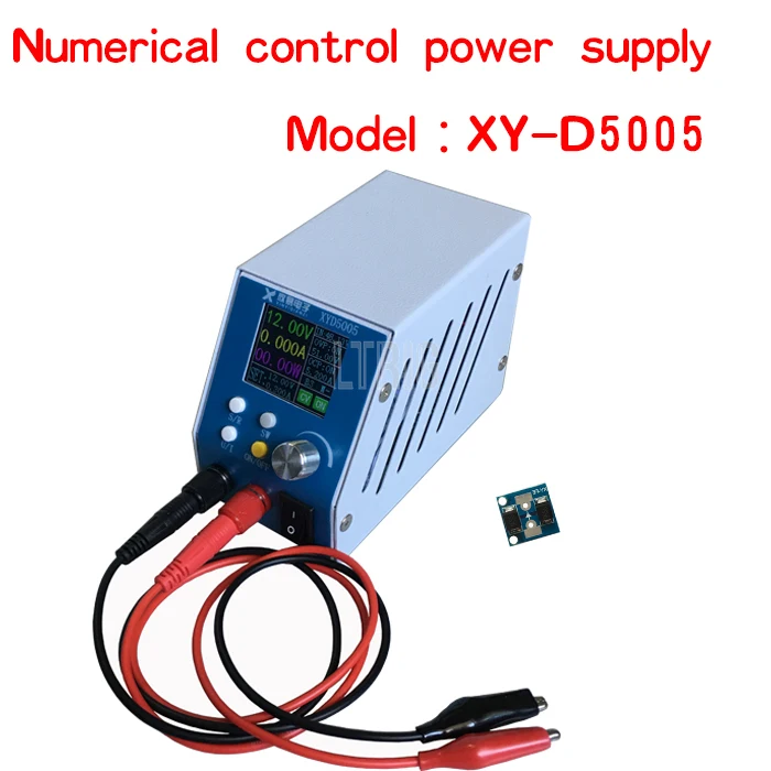 LTRIG custom 1Pcs XYD5005 DC-DC step-down power supply constant voltage adjustable digital display voltage ammeter 50V5A