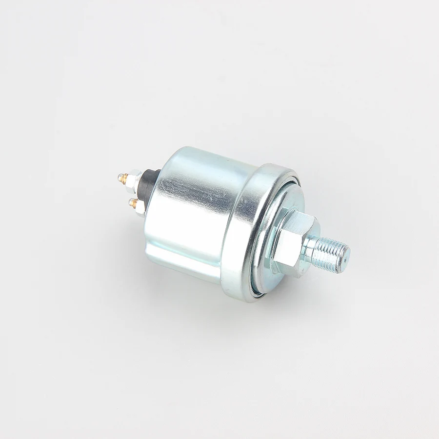 1PC 12V 24V motor yağı basınç sensörü 0-5bar 0-10bar 1/8NPT M10 * 1 Gauge gönderen çıkış sinyali basınç sensörü VDO metre