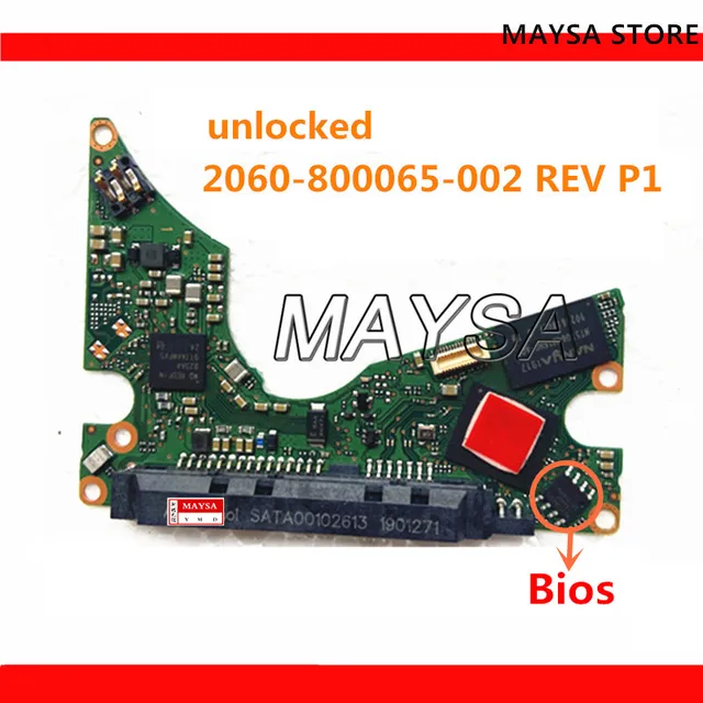 Unlocked 2060-800065-002 REV P1 płytka z dyskiem twardym 2060-800065-002 płytka deszyfrowania 2060-800065-002 REV P1