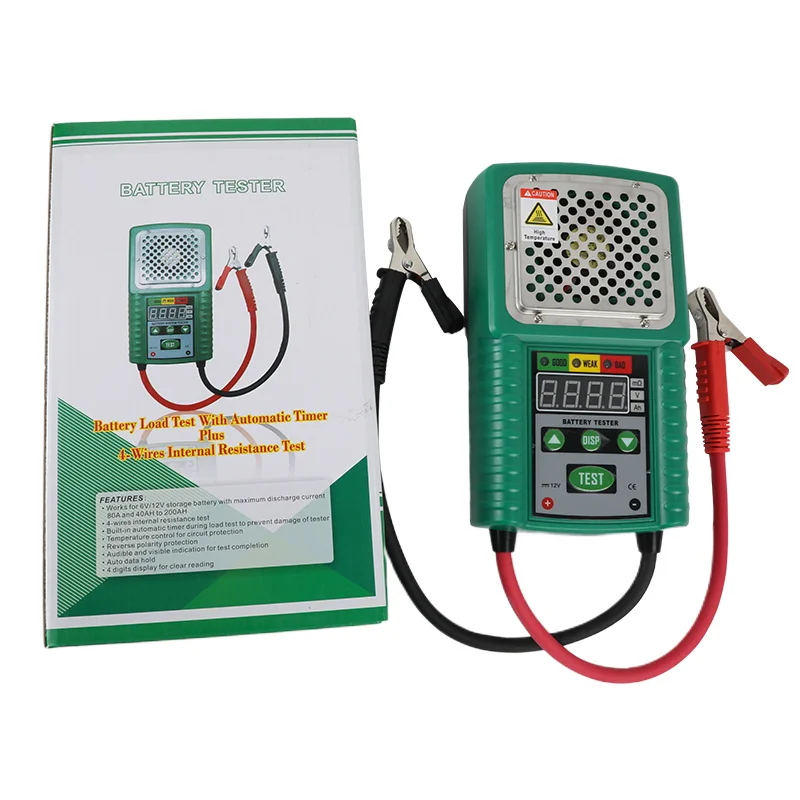 DUOYI DY226 Battery Tester 6V 12V DC Load Cranking Charging Circuit Analyzer UPS Test Lead-acid Battery Measurement Tools