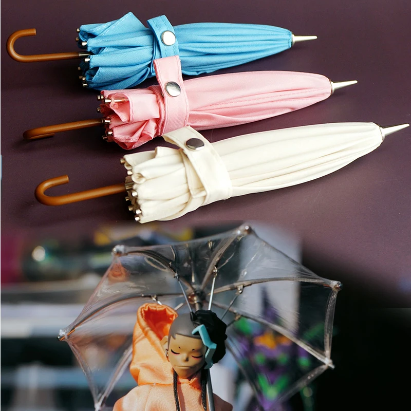 

D03-P067 children handmade toy 1/12 1/8 1/6 BJD.SD Doll Accessories BJD/SD doll Photo prop colorful umbrella 1pcs