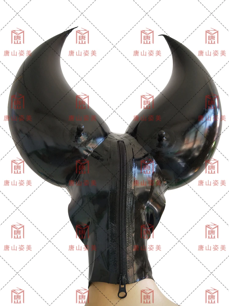 LATEX INFLATABLE MASK BAR MASK INFLATABLE HOOD