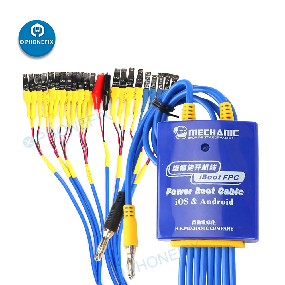 MECHANIC iBoot FPC Cable de prueba de fuente de alimentación para IOS, Samsung, Huawei, Xiaomi, Línea de Control de arranque, prueba de teléfono