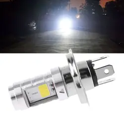 15W H4 Motorcycle Bulb LED Lamp Hi/Lo Beam Headlight Front Light For Honda Kawasaki