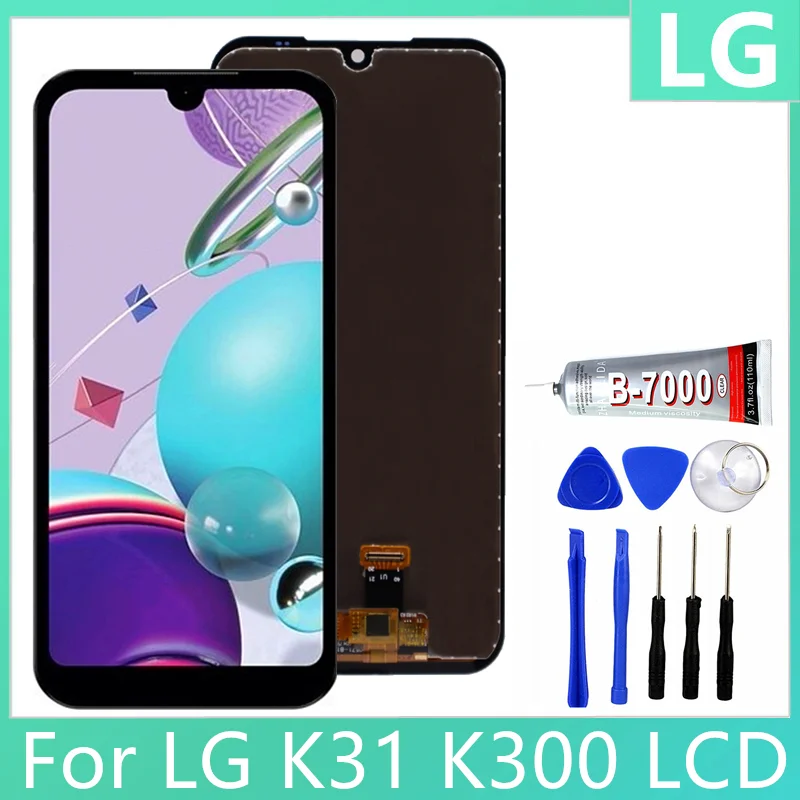 

Original For LG K31/k300 Touch Screen Digitizer Assembly Replacement With Frame Tools