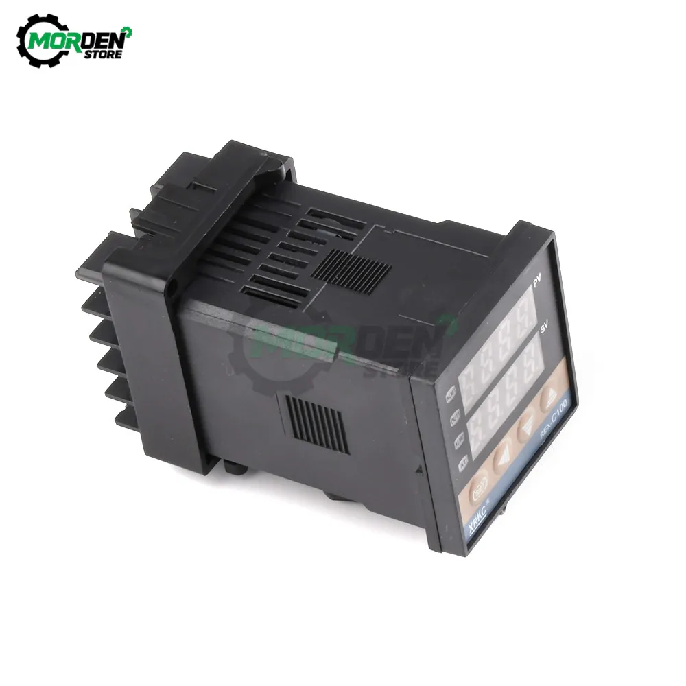 110V a 240V 0-400 gradi Digital PID regolatore di temperatura allarme REX-C100 K uscita relè Dropship