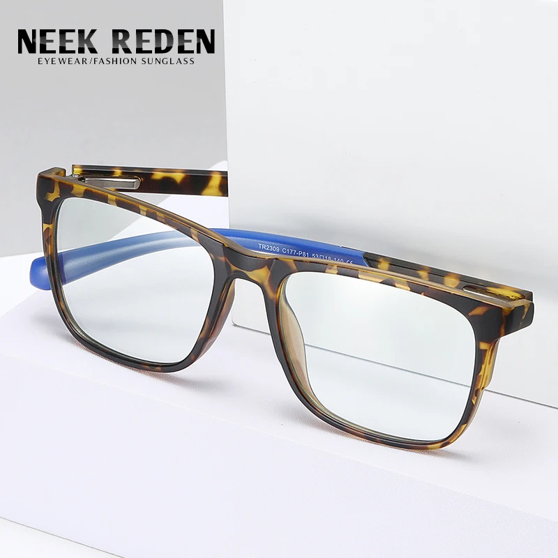 Blue Light Filter Reading Glasses Retro Prescription Eyewear Frames Men Women Resin Aspheric Glasses Lenses 0 +1.0 +2.75 +4.0