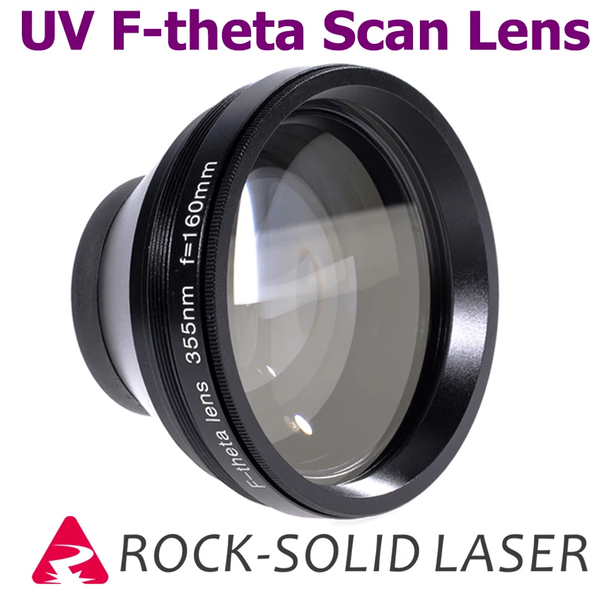 

UV F-theta Scan Lens Field Lens 355nm 70x70 - 600x600 UV Laser Marking Engraving Machine Parts