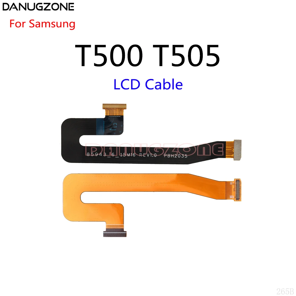 Main Motherboard LCD Display Connector Flex Ribbon Cable For Samsung Galaxy Tab A7 10.4 2020 T500 T505 SM-T500 Main Flex Cable